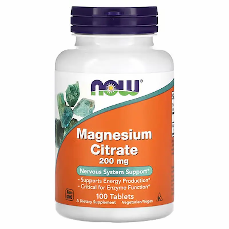 now magnesium citrate 200mg